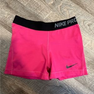 Nike Pro Pink Spandex- Size M
